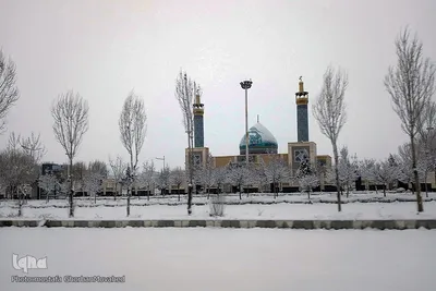 بارش برف در شهرستان اهر
