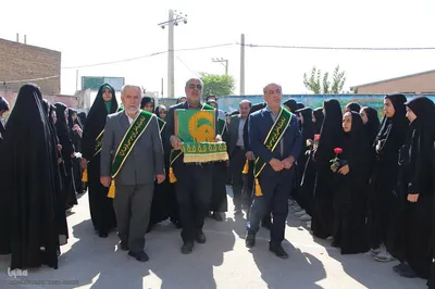 زنگ مهر رضوی در مدارس همدان‎