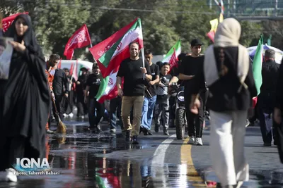 آئین پیاده‌روی جاماندگان اربعین حسینی شهر تهران