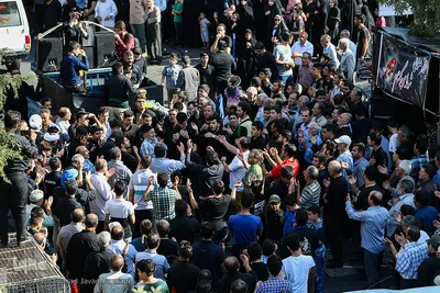 تشییع پیکر دو شهید گمنام در روز شهادت امام جواد (ع)
