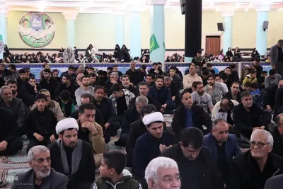 مراسم معنوی شب قدر در مصلی تکاب‎