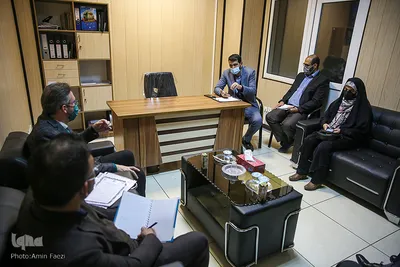 دیدار مظاهر بابایی رئیس جهاد دانشگاهی فارس با روح الله نجابت نماینده مجلس