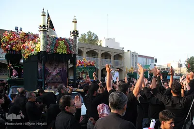 عزاداری سنتی روز اربعین در امامزاده سید جعفر محمد(ع) یزد