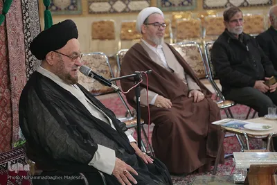 مراسم ارتحال آیت‌الله عبدالنبی نمازی در اصفهان