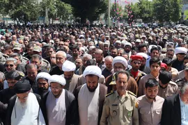 ملایر میزبان پیکر پاک دو شهید مدافع آسمان ایران‎