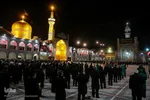 مراسم خطبه خوانی شب شهادت امام رضا(ع) در حرم رضوی‎
