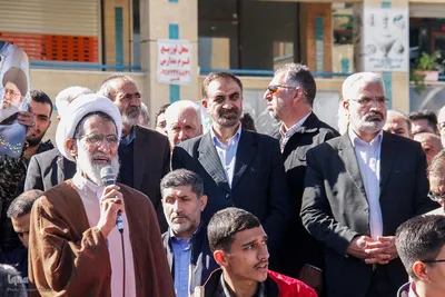 راهپیمایی مردمی حمایت از کودکان و زنان مظلوم غزه در چهارمحال و بختیاری