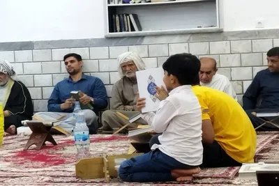 ترتیل خوانی حسینیه ابوالفضل العباس(ع) حمیدیه