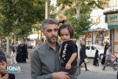 مراسم جاماندگان اربعین حسینی در ملایر