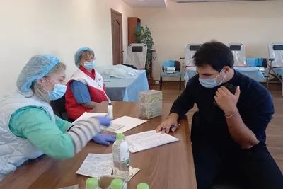 Muslime spenden Blut