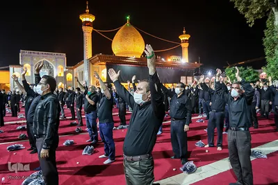 مراسم گرامیداشت شهدای هشت شهریور در حرم شاهچراغ(ع)