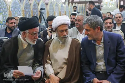 رونمایی از سنگ مزار حرم مطهر سید علاالدین حسین (ع)