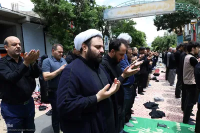 اقامه نماز ظهر عاشورا در اهر