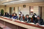 نشست خبری دبیر کمیته استقبال ، تشییع و تدفین شهدای گمانم استان یزد‎‎
