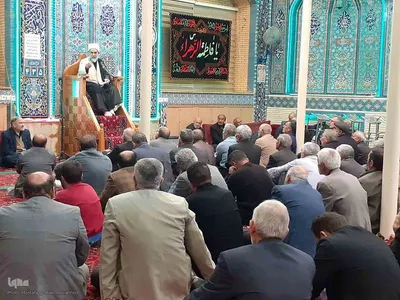 مراسم عزاداری شب شهادت حضرت فاطمه زهرا(س) در اهر