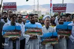 تجمع اعتراضی کادر درمان دانشگاه علوم پزشکی تبریز