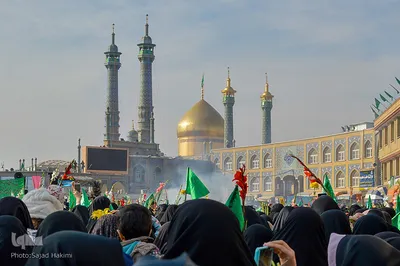 مراسم سالروز ورود حضرت معصومه (س) به قم