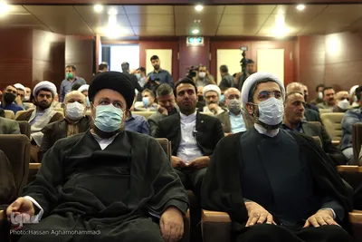 جت‌الاسلام والمسلمین مصطفی رستمی، رئیس نهاد نمایندگی مقام معظم رهبری در دانشگاه‌ها و حجت‌الاسلام والمسلمین سیدحسن خمینی، تولیت حرم مطهر امام خمینی(ره)