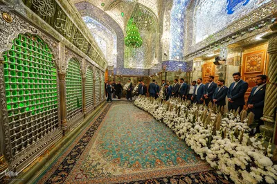 حرم مطهر علوی در آستانهٔ میلاد مولود کعبه