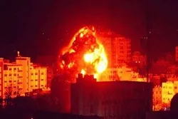Zionist Regime Launches Attacks on Gaza Strip