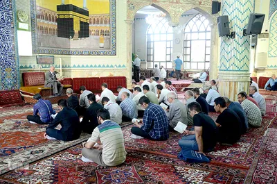 مراسم پرفیض دعای ندبه در مهدیه تبریز