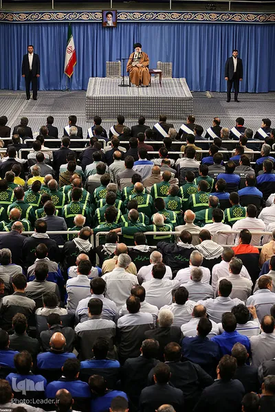 دیدار جمعی از کارگران سراسر کشور با رهبر انقلاب