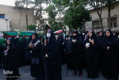 مراسم وداع با پیکر مطهر شهید «جانی بت اوشانا»