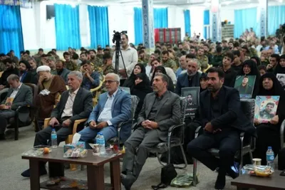 مراسم گرامیداشت ۷ شهید والامقام تیپ ۵۷ حضرت ابوالفضل(ع) در خرم‌آباد