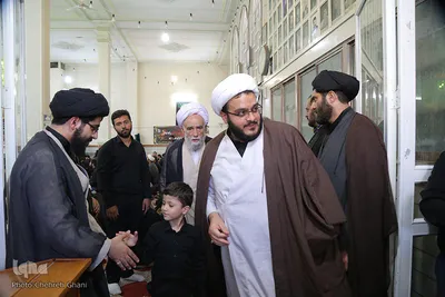 مراسم چهلمین روز شهادت جهادگر انقلابی و خادم قرآنی حجت‌الاسلام سید مهدی تقوی