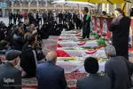 مراسم گلباران و عطرافشانی شهدای حرم مطهر شاهچراغ(ع)
