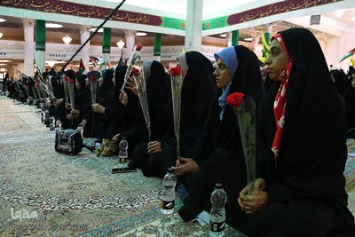 جشن آغاز سال تحصیلی با حضور دختران دانشجو