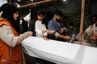 مواکب مسیر منتهی به مسجد جمکران