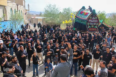 عزاداری ظهر عاشورا در روستای انجدان - اراک/عکاس:زهرا بهرامی