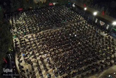 عزاداری هیئت محبان ثارالله در شب تاسوعا‎‎