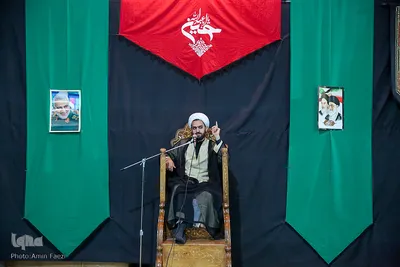 مراسم عزاداری شب اربعین حسینی در هیئت رسانه شیراز