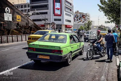 حرکت غیر مجاز راکب موتور سیکلت بر خلاف جهت مسیر 