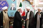 مراسم تکریم و معارفه امام جمعه سابق و جدید شهرستان اهر