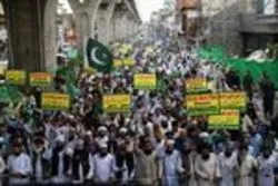 پاکستان؛ توہین آمیز خاکوں کے خلاف مظاہرے