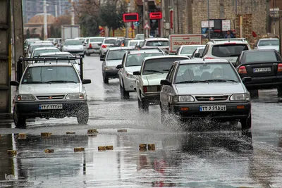 بارش اولین برف زمستانی رخت سفید بر تن ییلاقات استان یزد