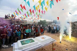 جشن میلاد امام زمان(عج) در پشت کوه های تهران