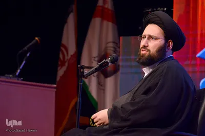 سیدعلی خمینی، نوه امام در اختتامیه چهارمین جشنواره بین المللی اشراق