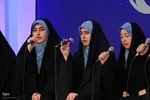 رقابت قرآنی بانوان همخوان در مصلی تبریز