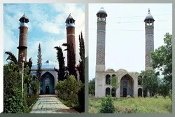 Ağdam came məscidinin qapısı üzərindəki yazıların bərpasına təkid