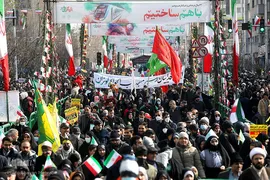 جشن پیروزی انقلاب اسلامی در تهران