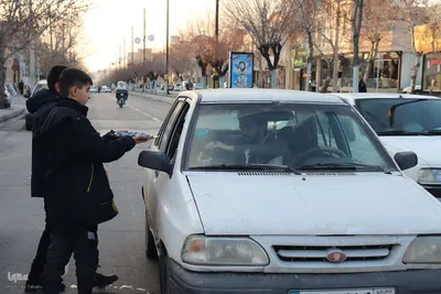 برپایی ایستگاه صلواتی شعبانيه در ملایر‎