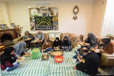 آیین سنتی پخت سمنوپزان در سمنان