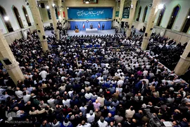 دیدار جمعی از کارگران سراسر کشور با حضرت آیت‌الله خامنه‌ای، رهبر انقلاب