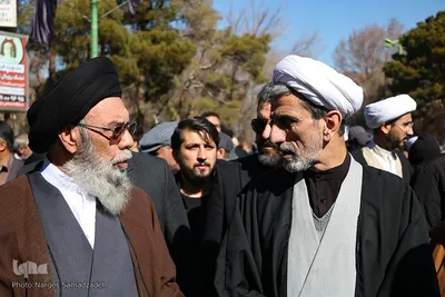 تشییع پیکر آیت‌الله مستجاب‌الدعواتی در اصفهان