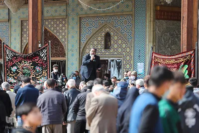 عزاداری سالروز شهادت حضرت زهرا(س)در حرم شاهچراغ(ع)