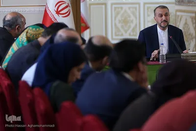 نشست خبری حسین امیرعبداللهیان، وزیر امور خارجه